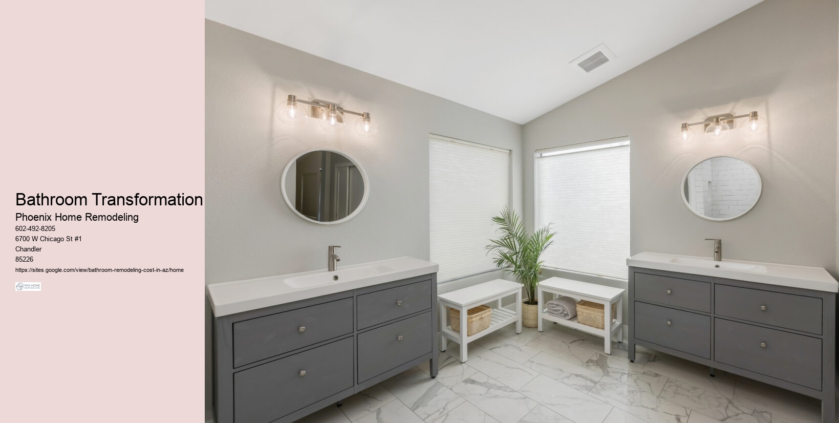 Ahwatukee Arizona Bathroom Remodeling Cost