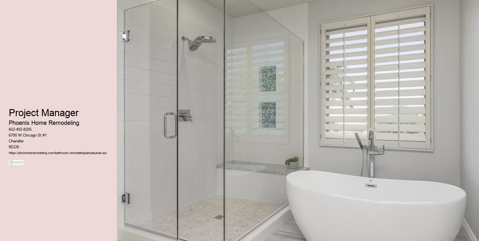 Ahwatukee Arizona Bathroom Remodeling Cost