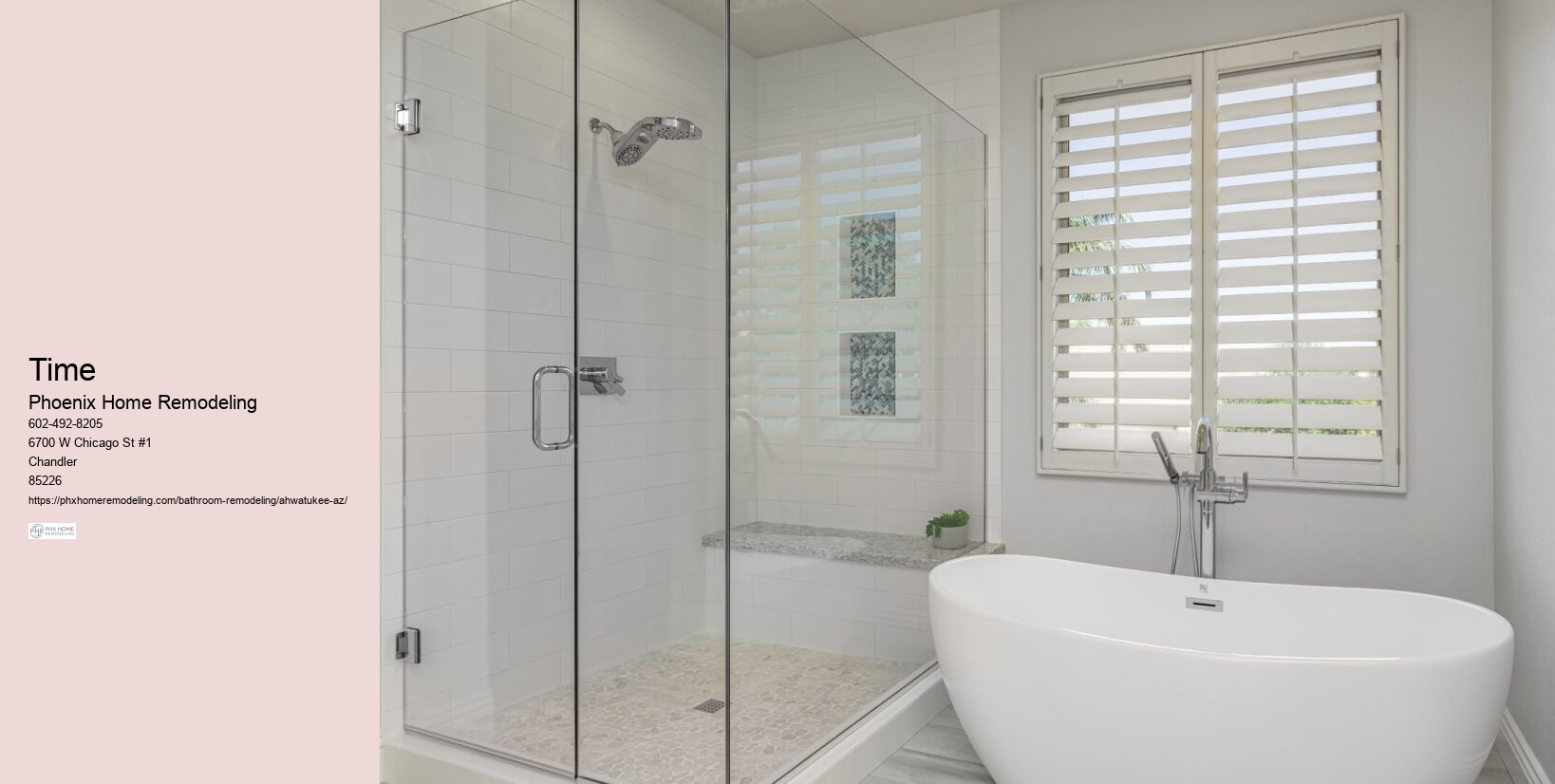 Bathroom Improvement Cost In Ahwatukee Arizona