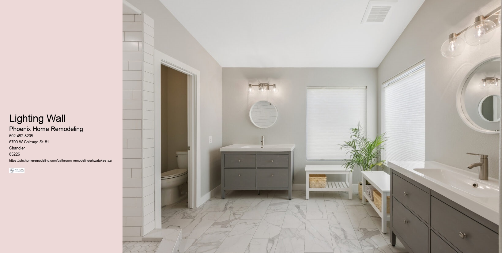 Bathroom Improvement Ideas in Ahwatukee Arizona