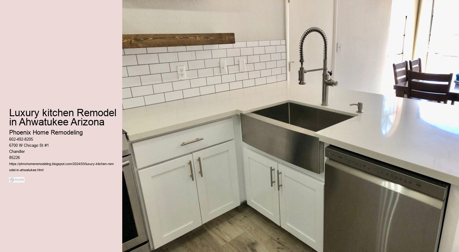 Luxury kitchen Remodel in Ahwatukee Arizona