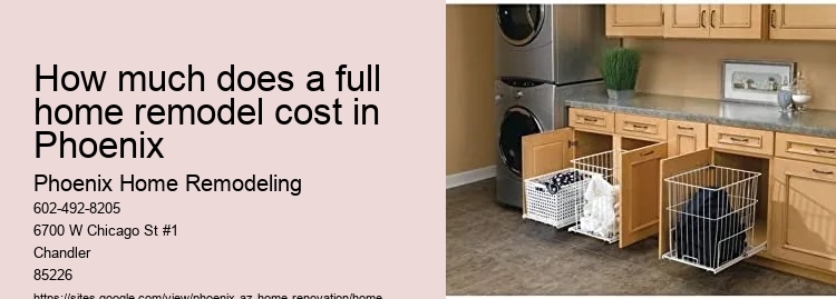 Home Remodeling Contractors Phoenix AZ