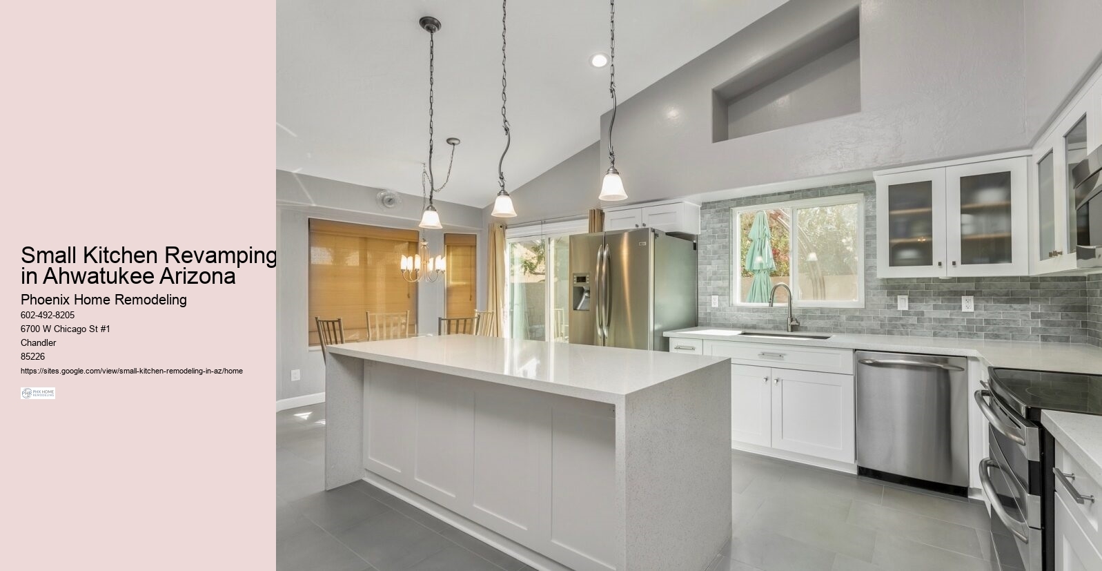 Small kitchen Renovation in Ahwatukee Arizona